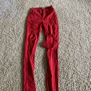 Fashion Nova ripped jeans